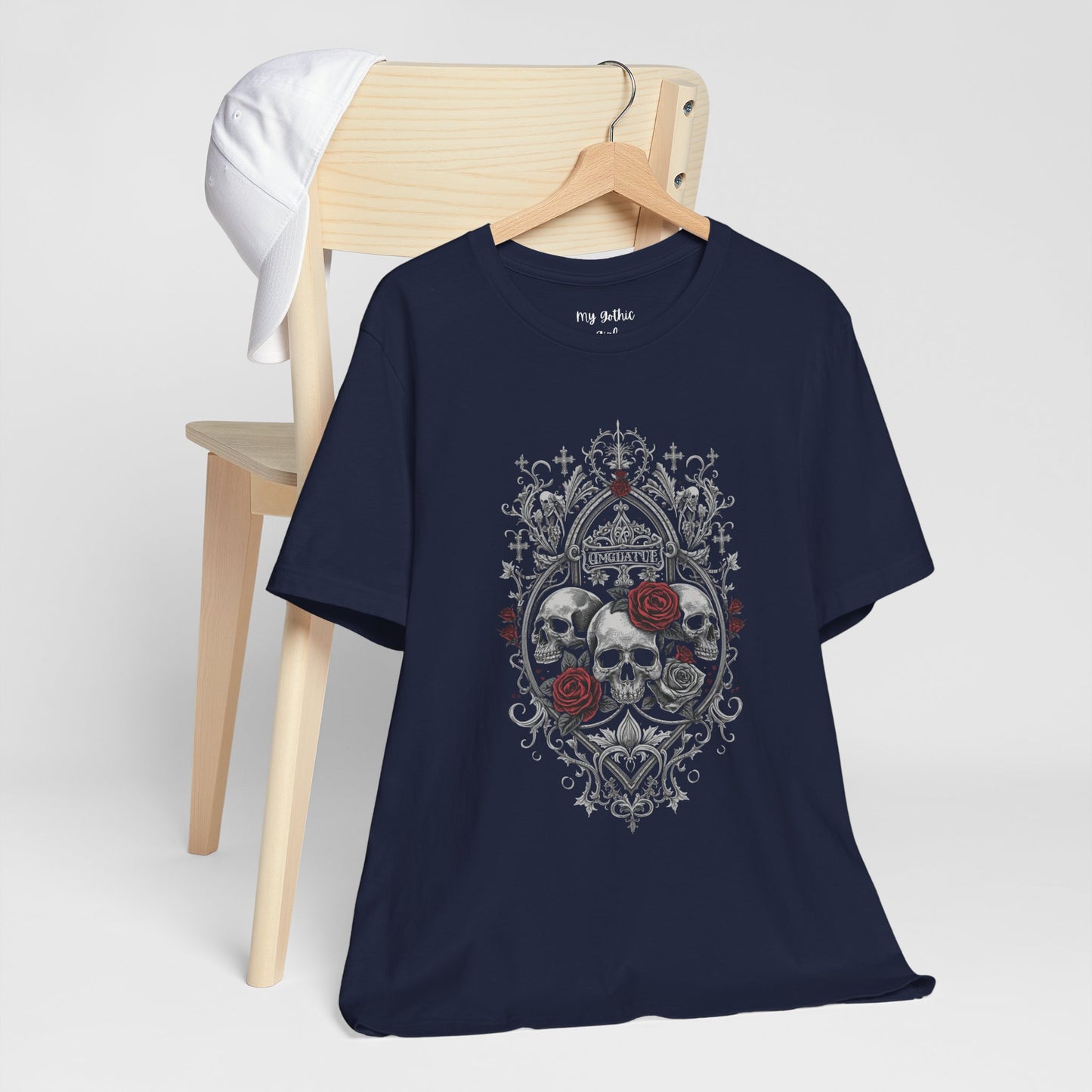 Skull & Roses Gothic Tee