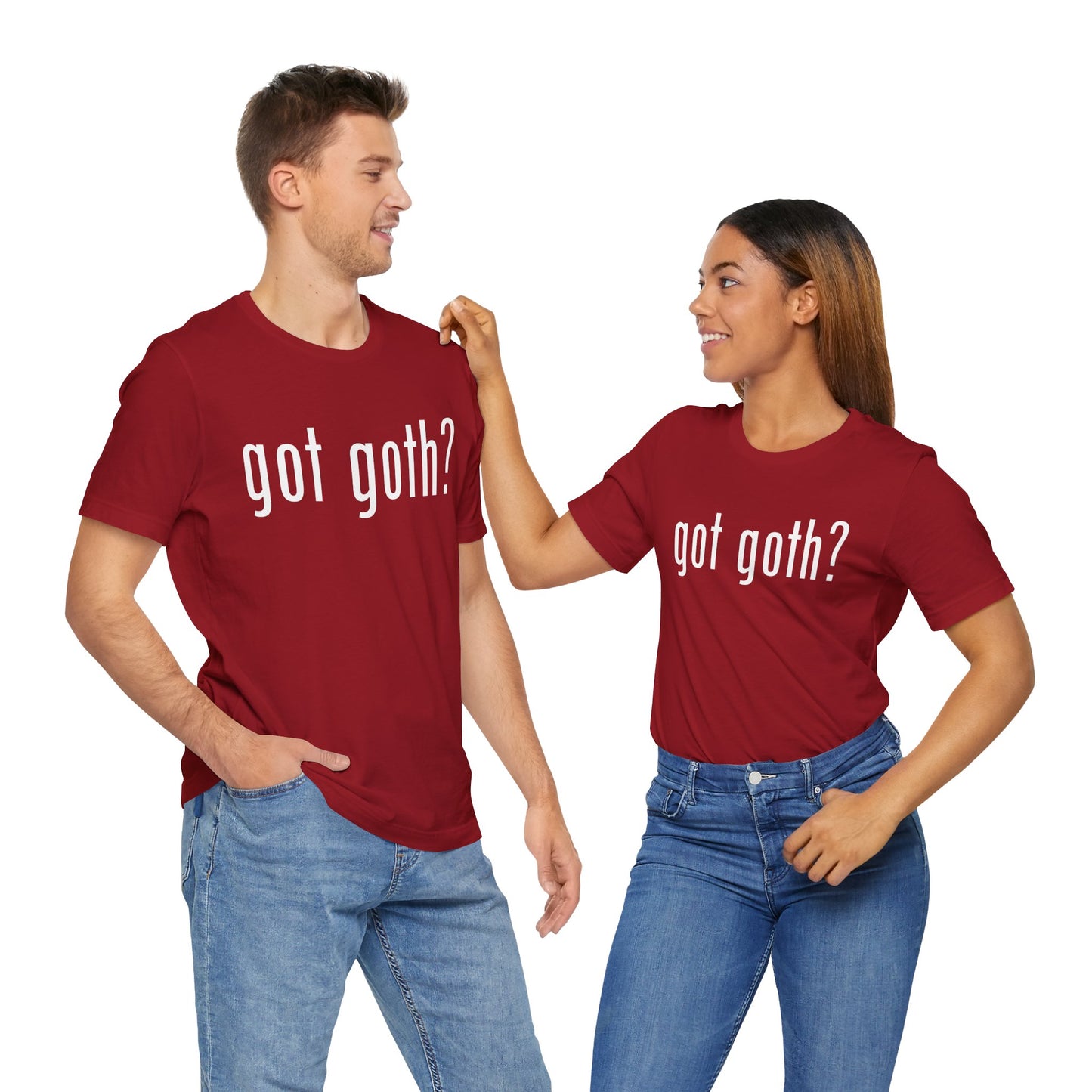 Gothic T-Shirts for Women & Men "got goth?" Dark Aesthetic & Alternative Tees – My Gothic Girl