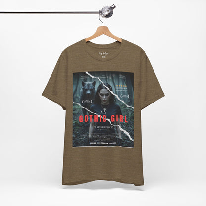 My Gothic Girl T-Shirt "Movie Poster" – Whimsy Goth Streetwear, Dark Poetry Fashion, Alt Aesthetic Apparel