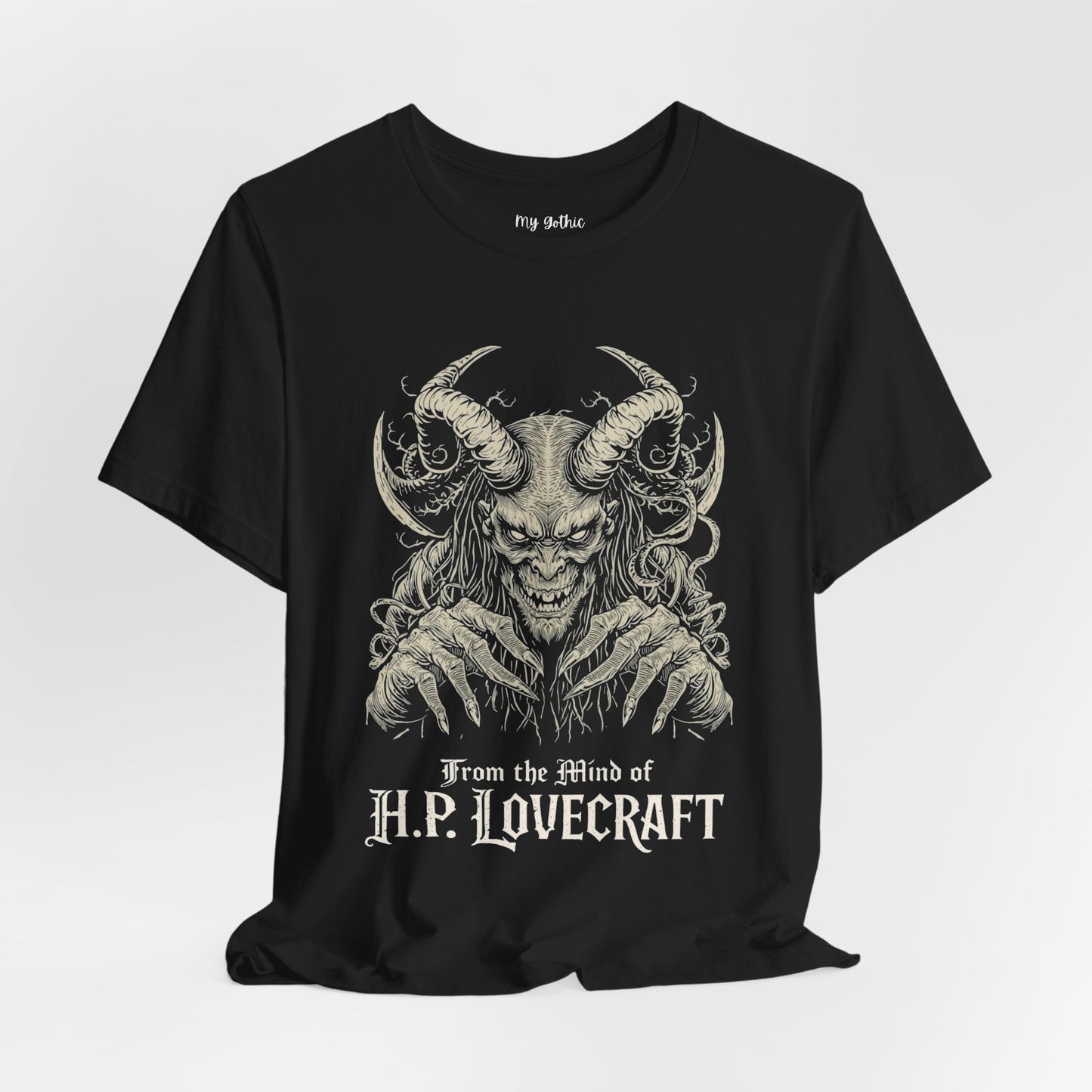 "From The Mind Of H.P. Lovecraft" Gothic Literary T-Shirt