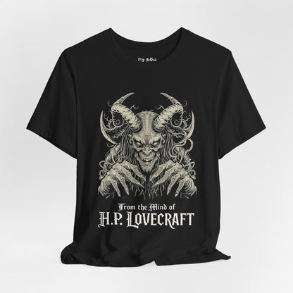 "From The Mind Of H.P. Lovecraft" Gothic Literary T-Shirt