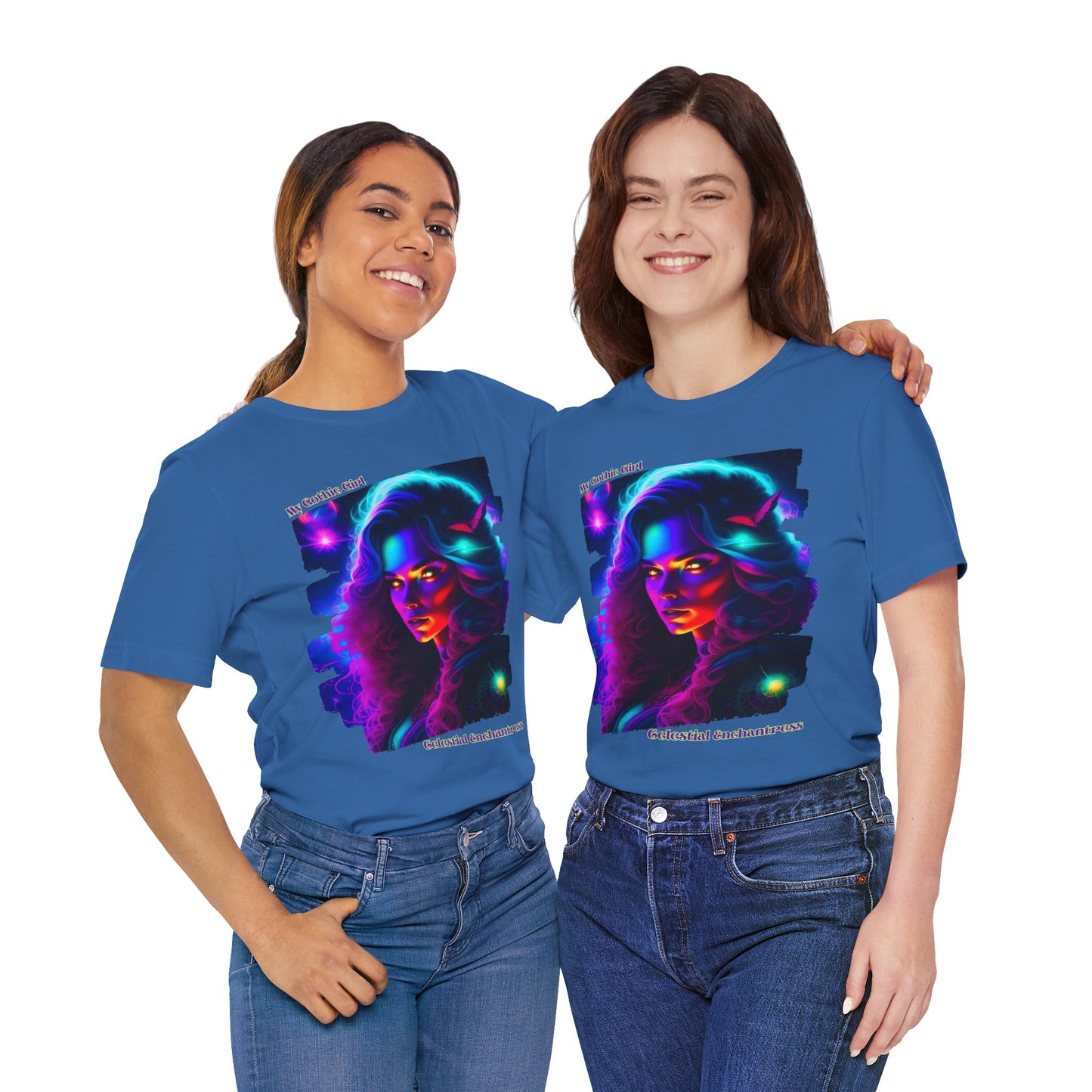 Celestial Enchantress Poetic Goth Graphic Tee – My Gothic Girl