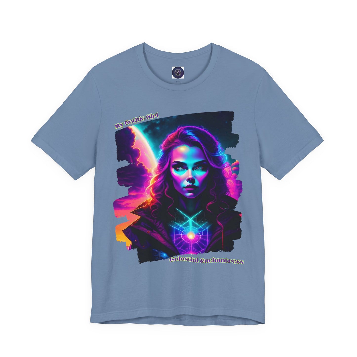 Celestial Enchantress Poetic Goth Graphic Tee – My Gothic Girl