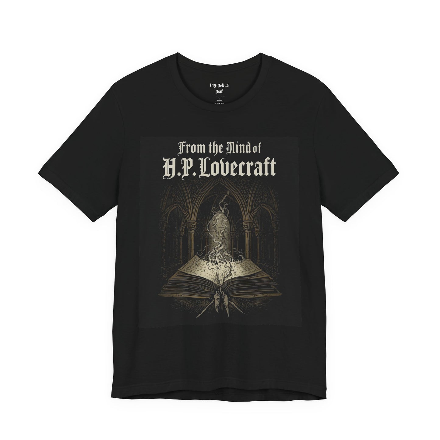 "From The Mind Of H.P. Lovecraft" Gothic Literary T-Shirt