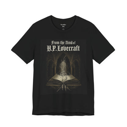 "From The Mind Of H.P. Lovecraft" Gothic Literary T-Shirt