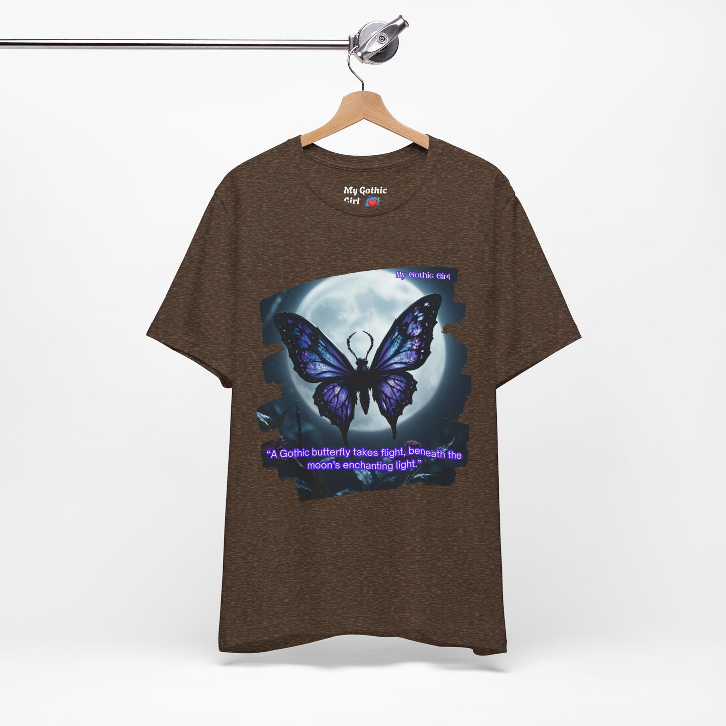 My Gothic Girl Graphic Tee – Whimsy Goth Streetwear, Dark Poetry Fashion, Alt Aesthetic Apparel