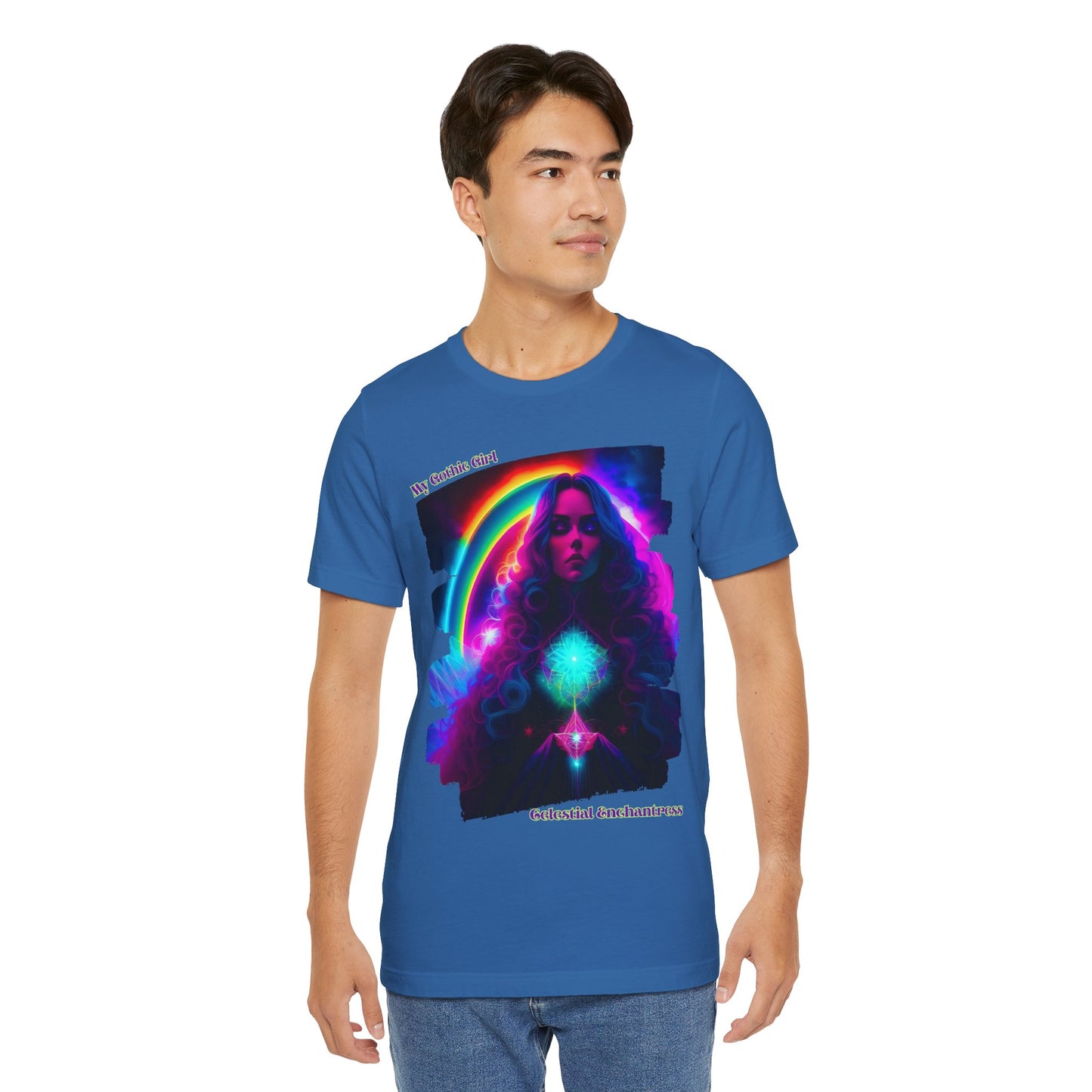 Celestial Enchantress Poetic Goth Graphic Tee – My Gothic Girl