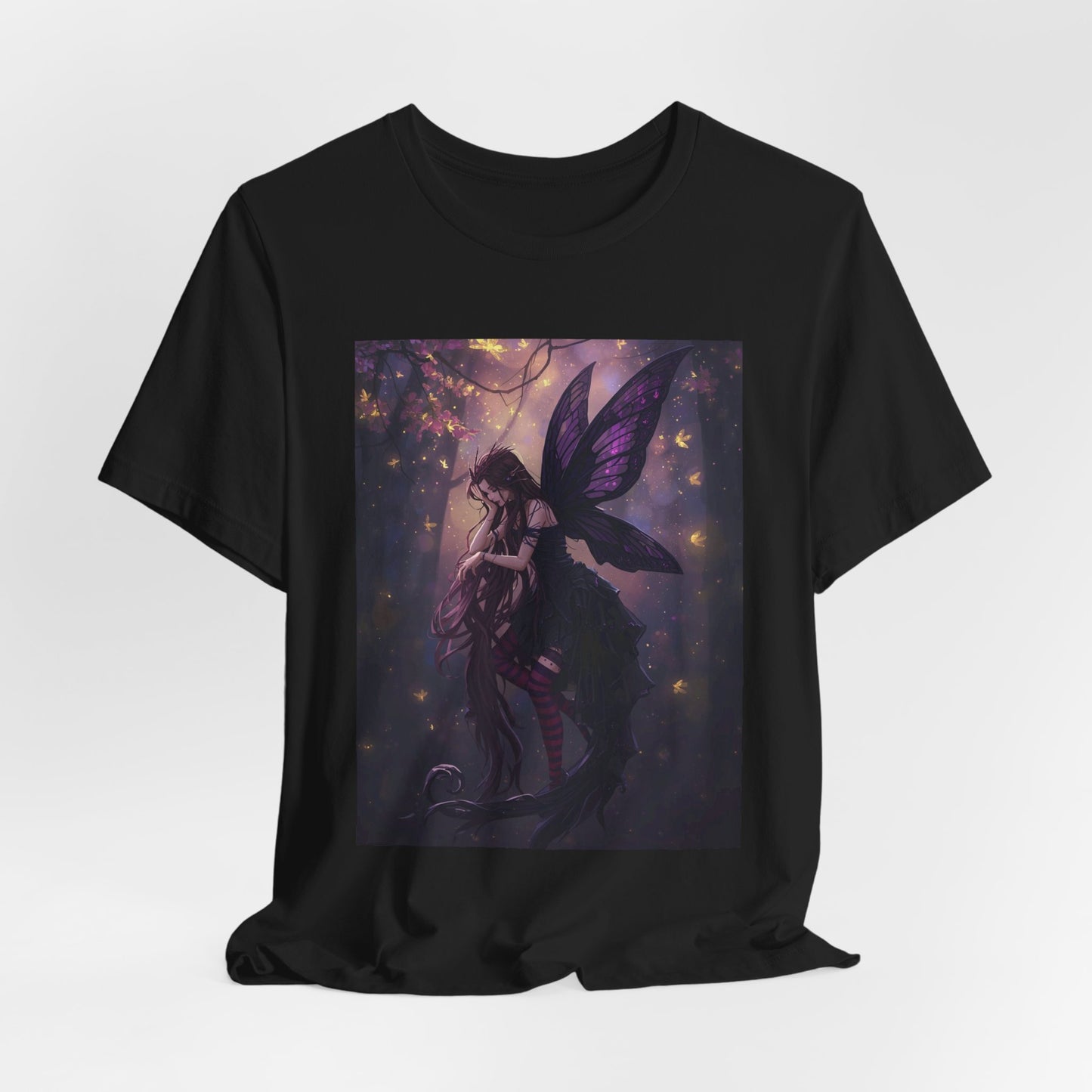 My Gothic Girl "Gothic Fairy" Graphic T-Shirt Unisex Gothic Dark Fashion Casual Wear