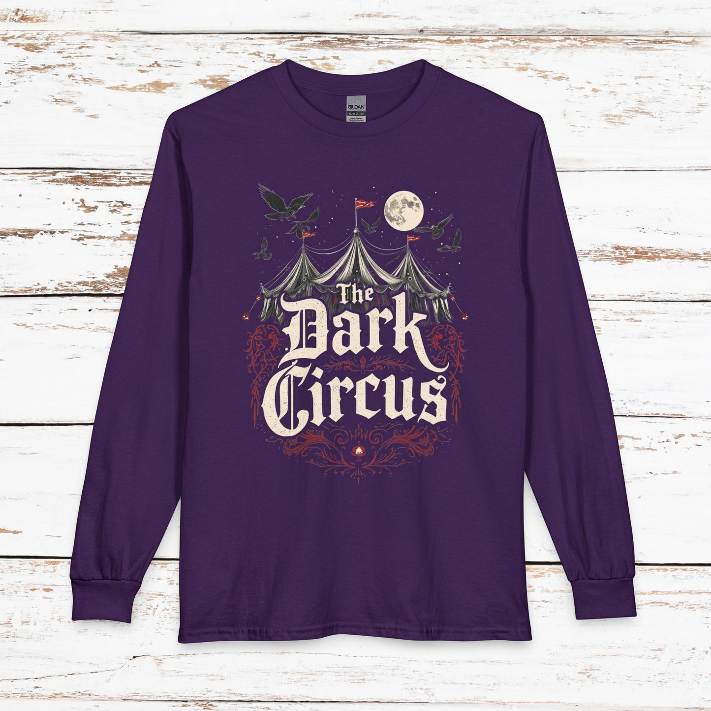 The Dark Circus Gothic Long Sleeve T-Shirt