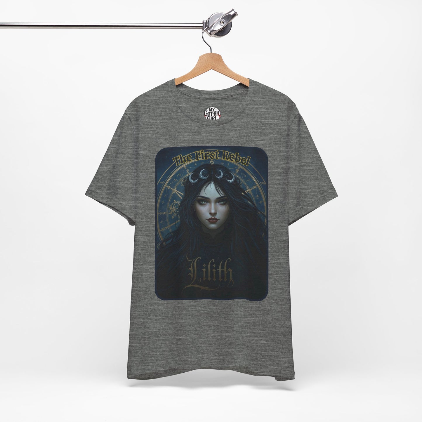The First Rebel -"Lilith" Graphic T-Shirt – Alt Aesthetic Poetic Goth Street-wear