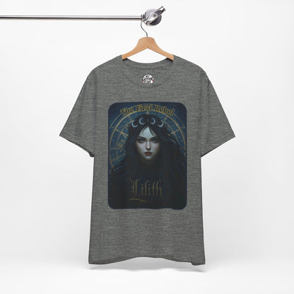 The First Rebel -"Lilith" Graphic T-Shirt – Alt Aesthetic Poetic Goth Street-wear