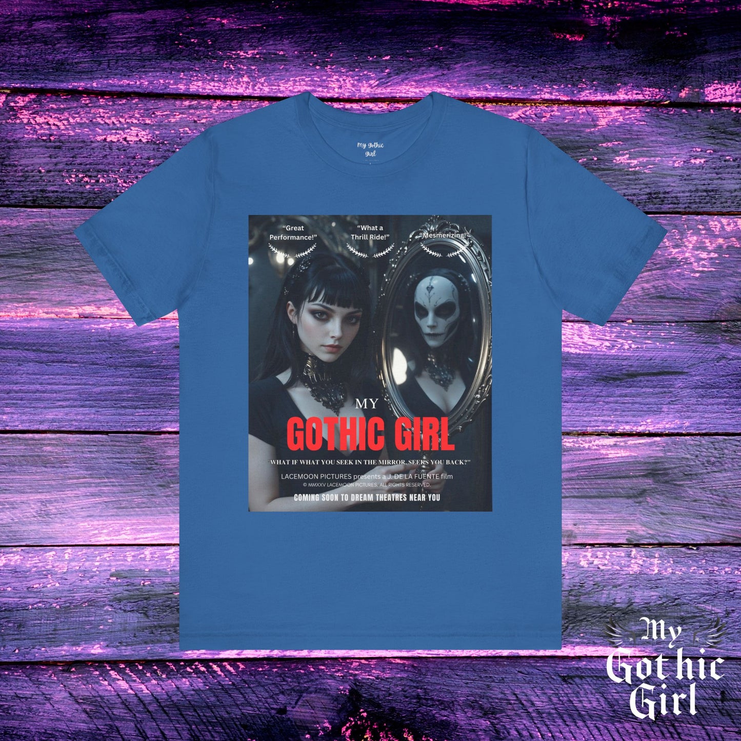 My Gothic Girl Graphic Tee – Whimsy Goth Streetwear, Dark Poetry Fashion, Alt Aesthetic Apparel