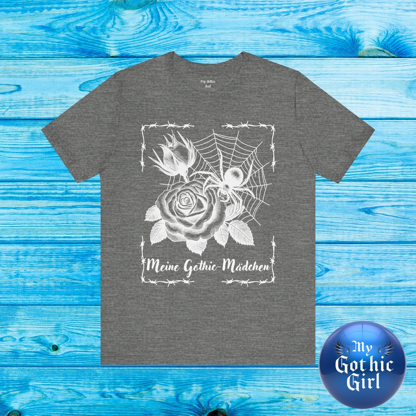 Gothic T-Shirts for Women & Men "Meine Gothic-Mädchen" Dark Aesthetic & Alternative Tees – My Gothic Girl