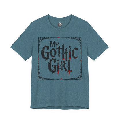 My Gothic Girl Graphic Poetic Goth Graphic Tee – My Gothic Girl