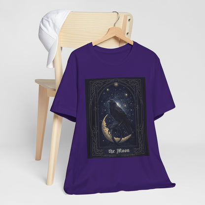 My Gothic Girl "Raven Moon" Graphic T-Shirt Unisex Gothic Dark Fashion Casual Wear
