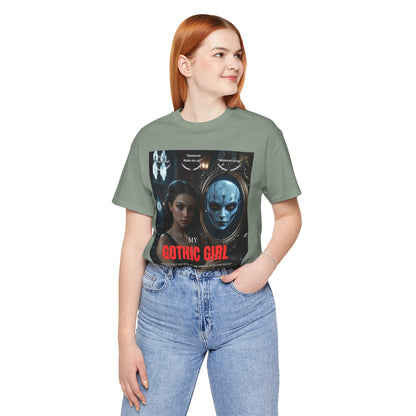 My Gothic Girl T-Shirt "Movie Poster" – Whimsy Goth Streetwear, Dark Poetry Fashion, Alt Aesthetic Apparel
