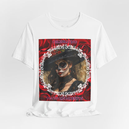 My Gothic Girl Dia De Los Muertos Graphic Tee – Gothic Streetwear, Whimsy Goth, Dark Poetry Alt Fashion
