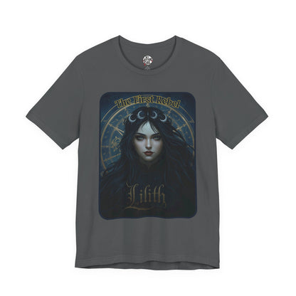 The First Rebel -"Lilith" Graphic T-Shirt – Alt Aesthetic Poetic Goth Street-wear