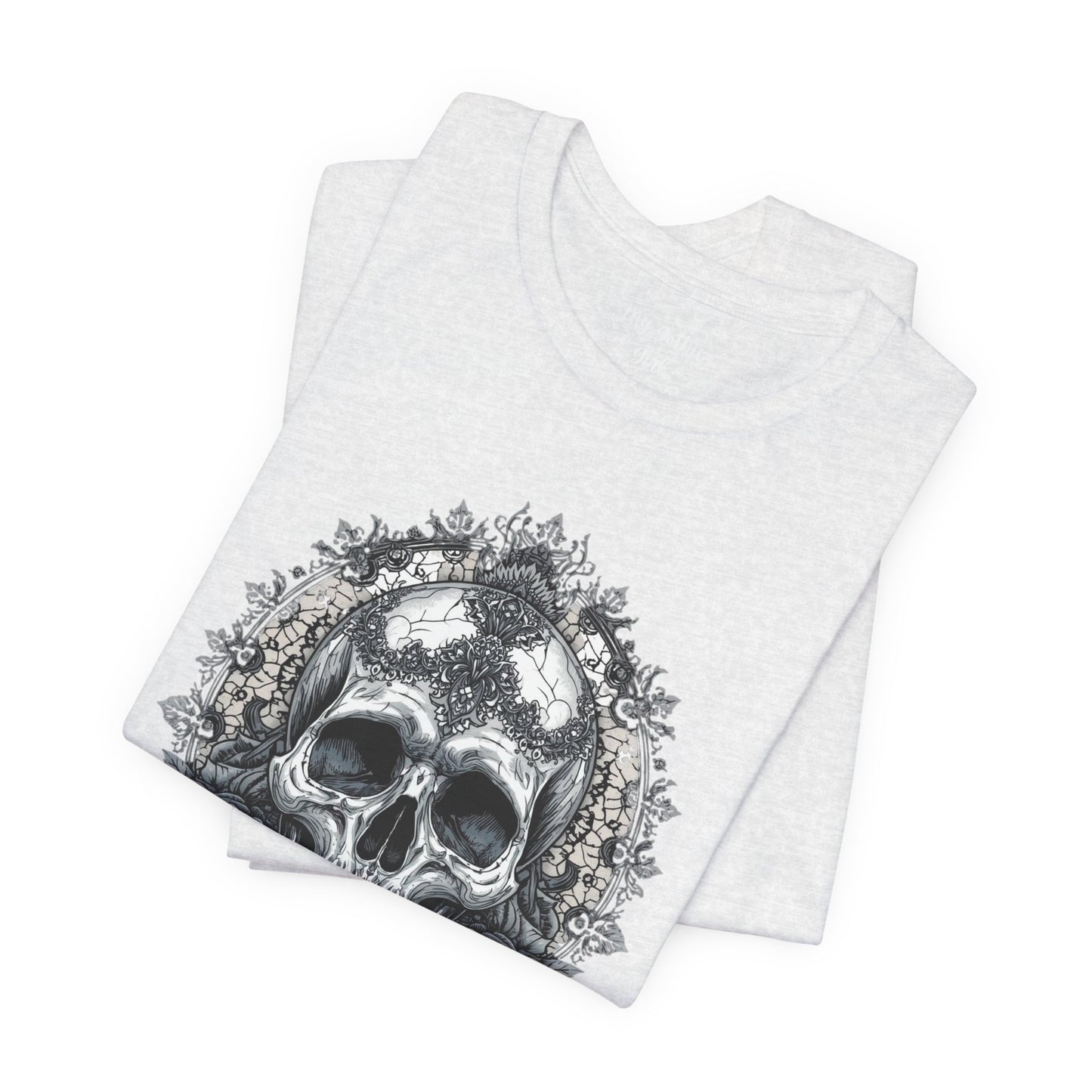 Gothic Skull Elegance T-Shirt