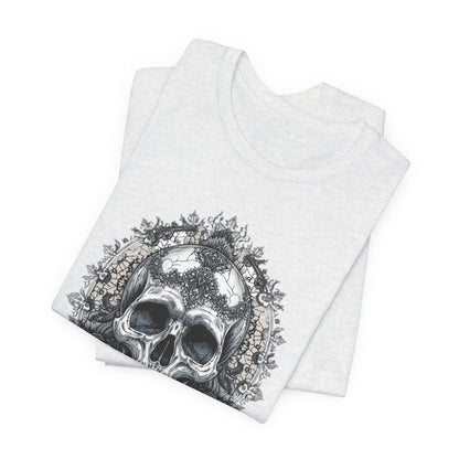 Gothic Skull Elegance T-Shirt