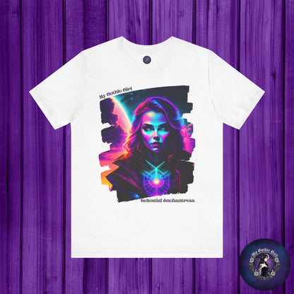 Celestial Enchantress Poetic Goth Graphic Tee – My Gothic Girl