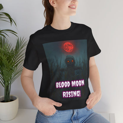 My Gothic Girl "Blood Moon Rising" Graphic T-Shirt Unisex Gothic Dark Fashion Casual Wear