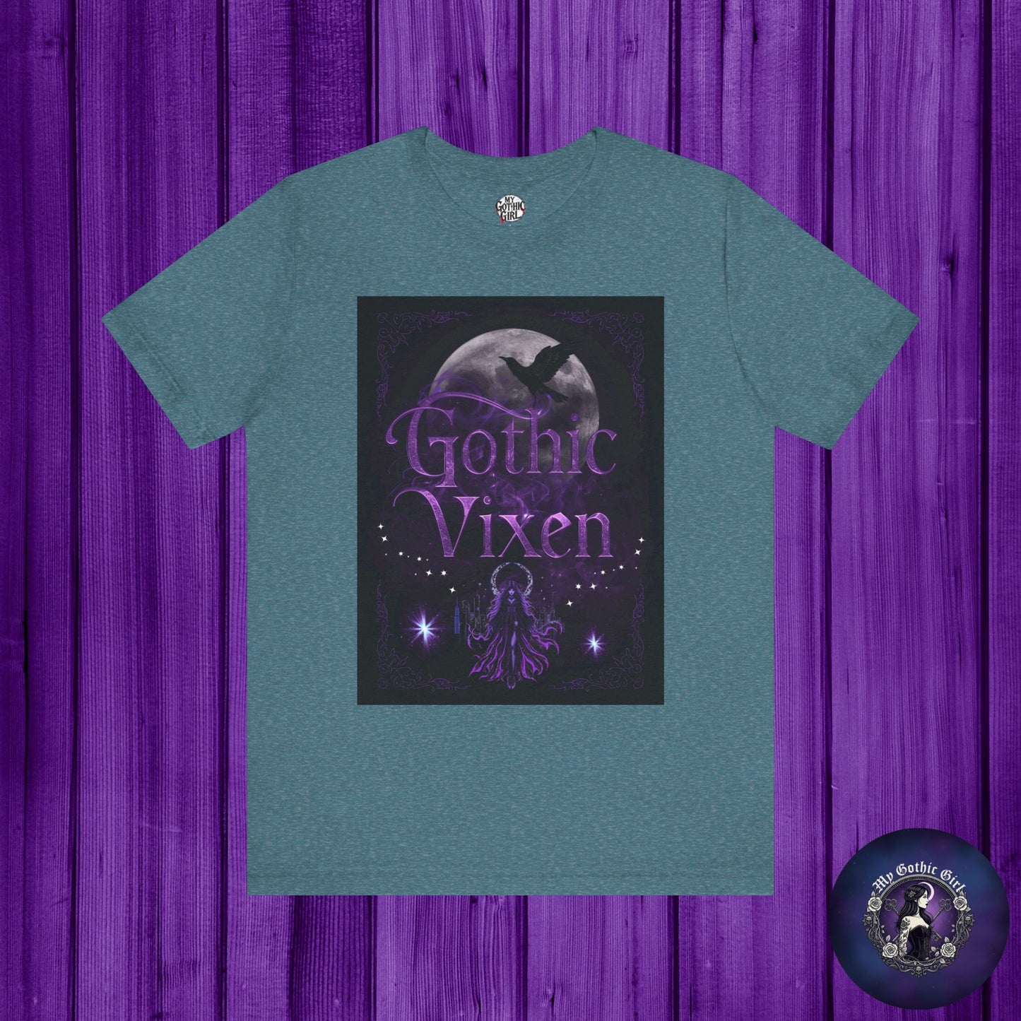 My Gothic Girl - "Gothic Vixen" Graphic T-Shirt – Alt Aesthetic Poetic Goth Street-wear