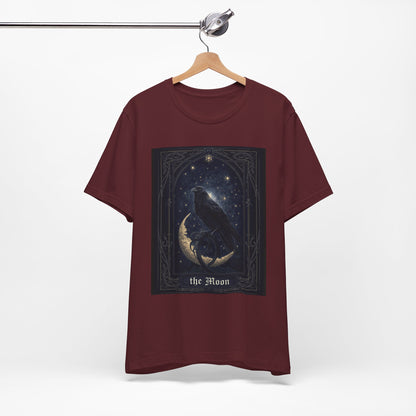 My Gothic Girl "Raven Moon" Graphic T-Shirt Unisex Gothic Dark Fashion Casual Wear