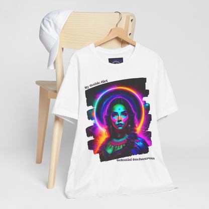 Celestial Enchantress Poetic Goth Graphic Tee – My Gothic Girl