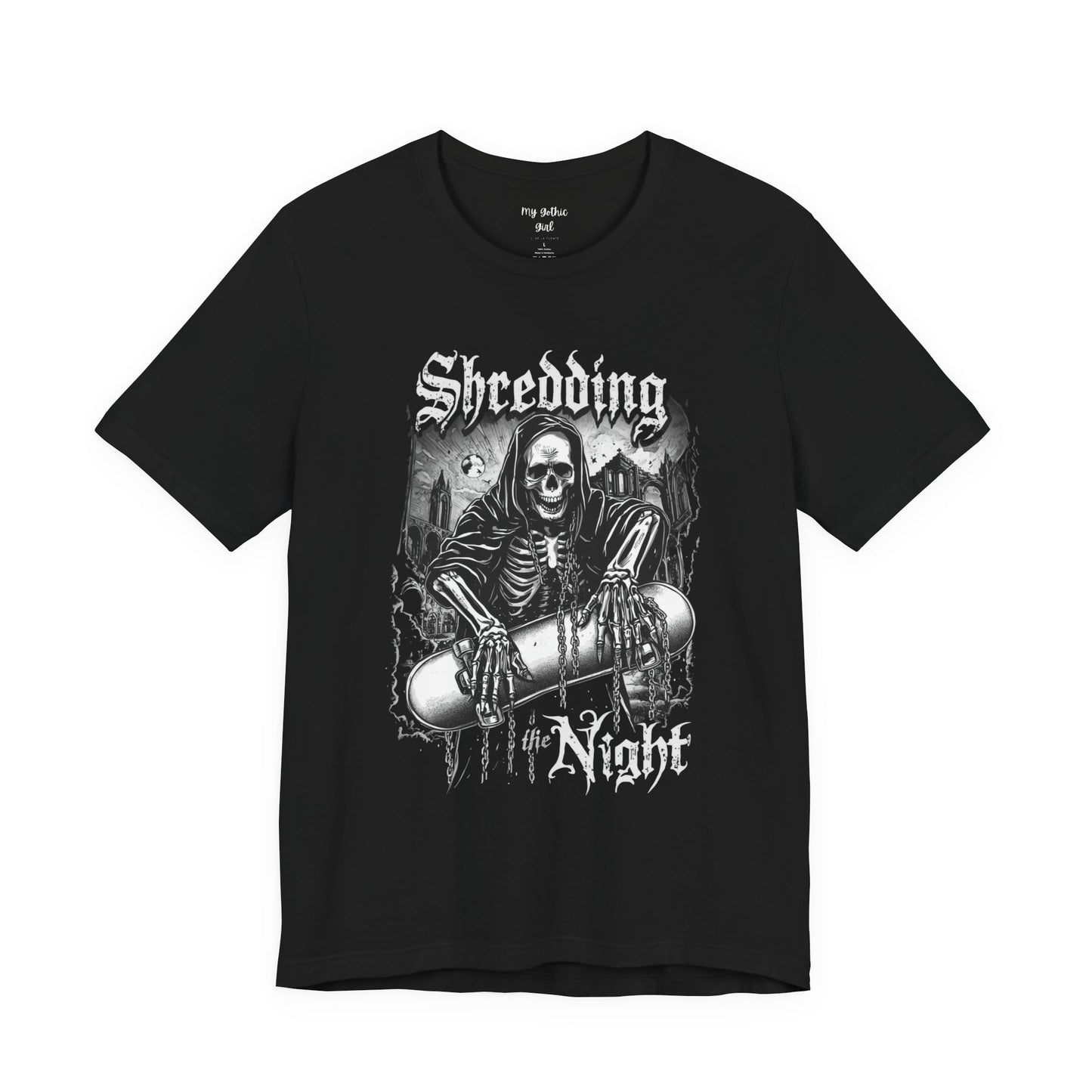 "Shredding The Night" Street Skater T Shirt