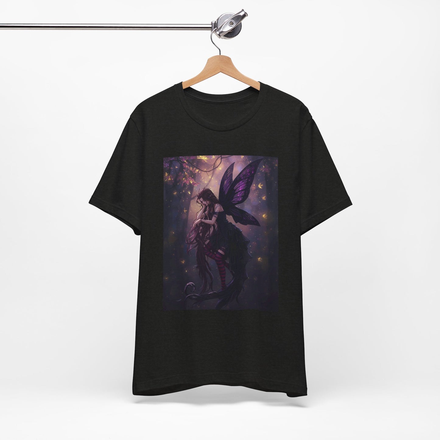 My Gothic Girl "Gothic Fairy" Graphic T-Shirt Unisex Gothic Dark Fashion Casual Wear