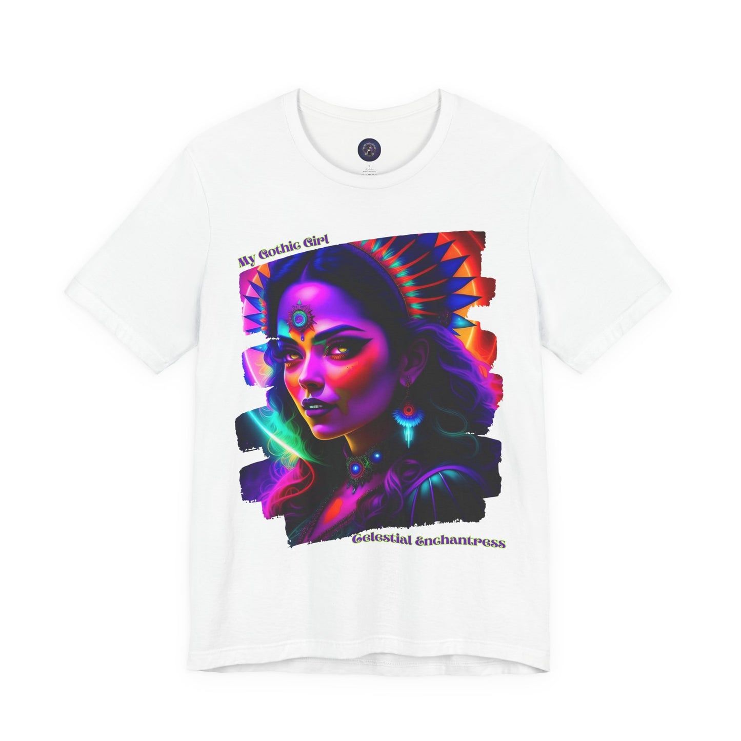 Celestial Enchantress Poetic Goth Graphic Tee – My Gothic Girl