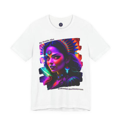Celestial Enchantress Poetic Goth Graphic Tee – My Gothic Girl