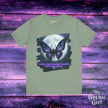 My Gothic Girl Graphic Tee – Whimsy Goth Streetwear, Dark Poetry Fashion, Alt Aesthetic Apparel