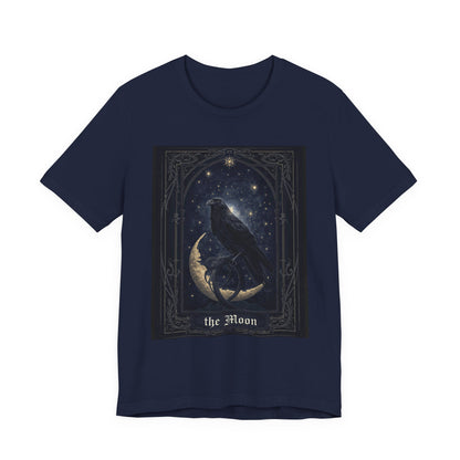 My Gothic Girl "Raven Moon" Graphic T-Shirt Unisex Gothic Dark Fashion Casual Wear
