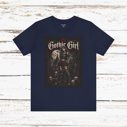 My Gothic Girl - Skater Girl Short Sleeve T Shirt