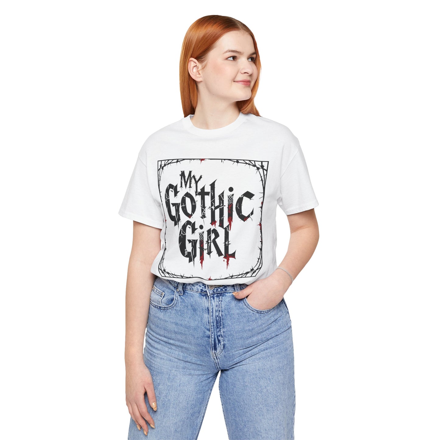 My Gothic Girl Graphic Poetic Goth Graphic Tee – My Gothic Girl