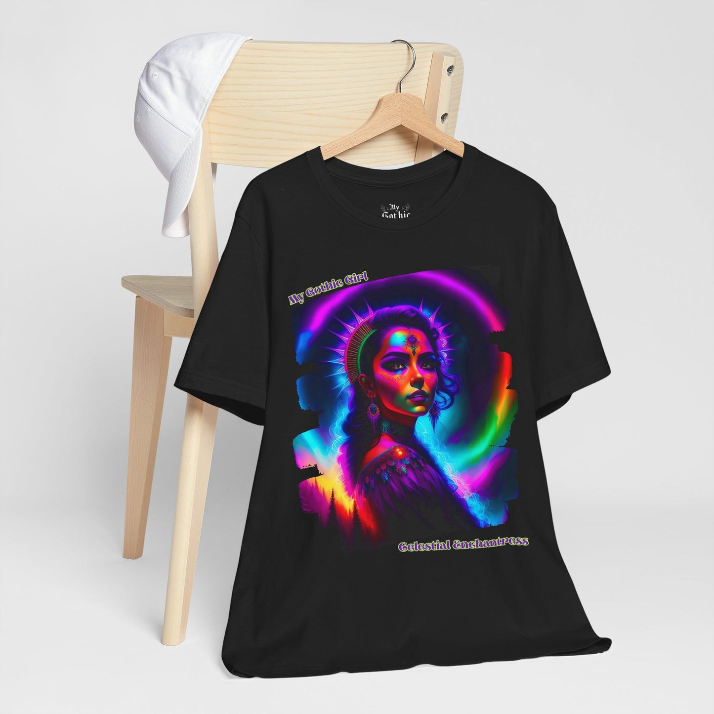 Celestial Enchantress Poetic Goth Graphic Tee – My Gothic Girl