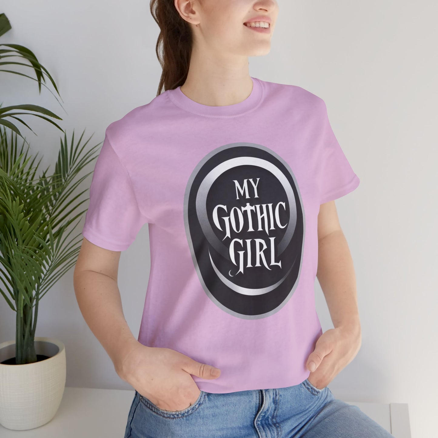 My Gothic Girl Poetic Goth Graphic Tee – Dark Alt Aesthetic Streetwear Fashion