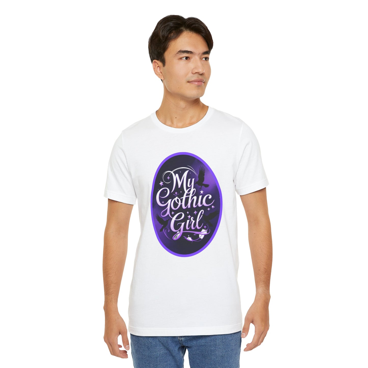 My Gothic Girl Poetic Goth Graphic Tee – Dark Alt Aesthetic Streetwear Fashion