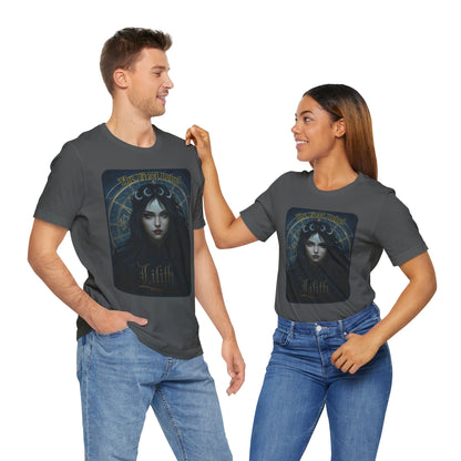 The First Rebel -"Lilith" Graphic T-Shirt – Alt Aesthetic Poetic Goth Street-wear