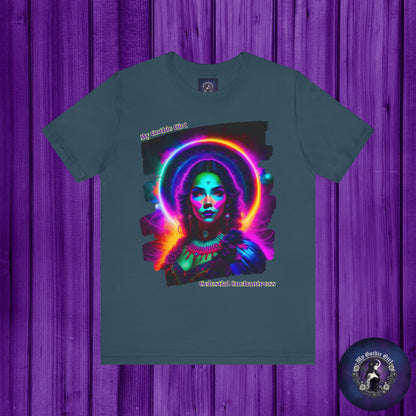 Celestial Enchantress Poetic Goth Graphic Tee – My Gothic Girl