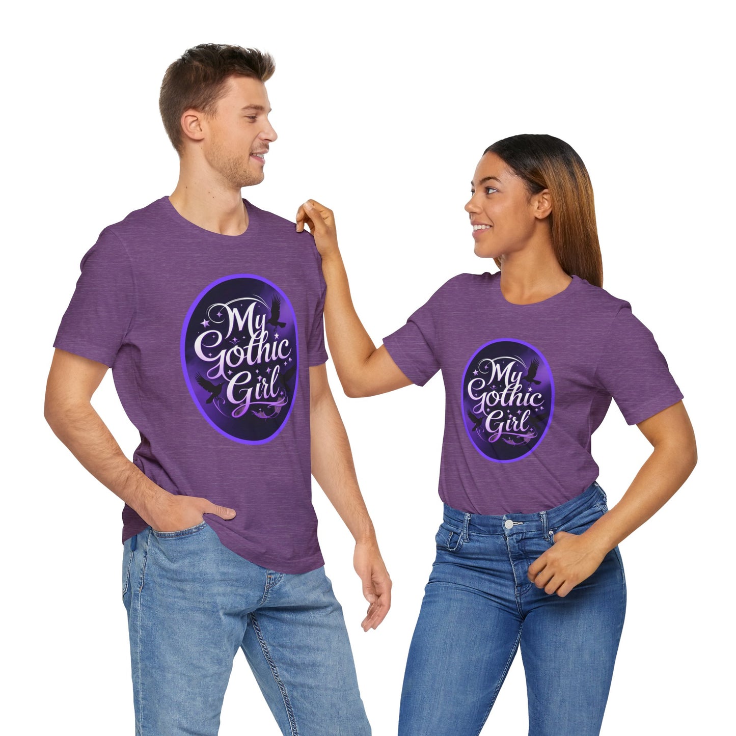 My Gothic Girl Poetic Goth Graphic Tee – Dark Alt Aesthetic Streetwear Fashion