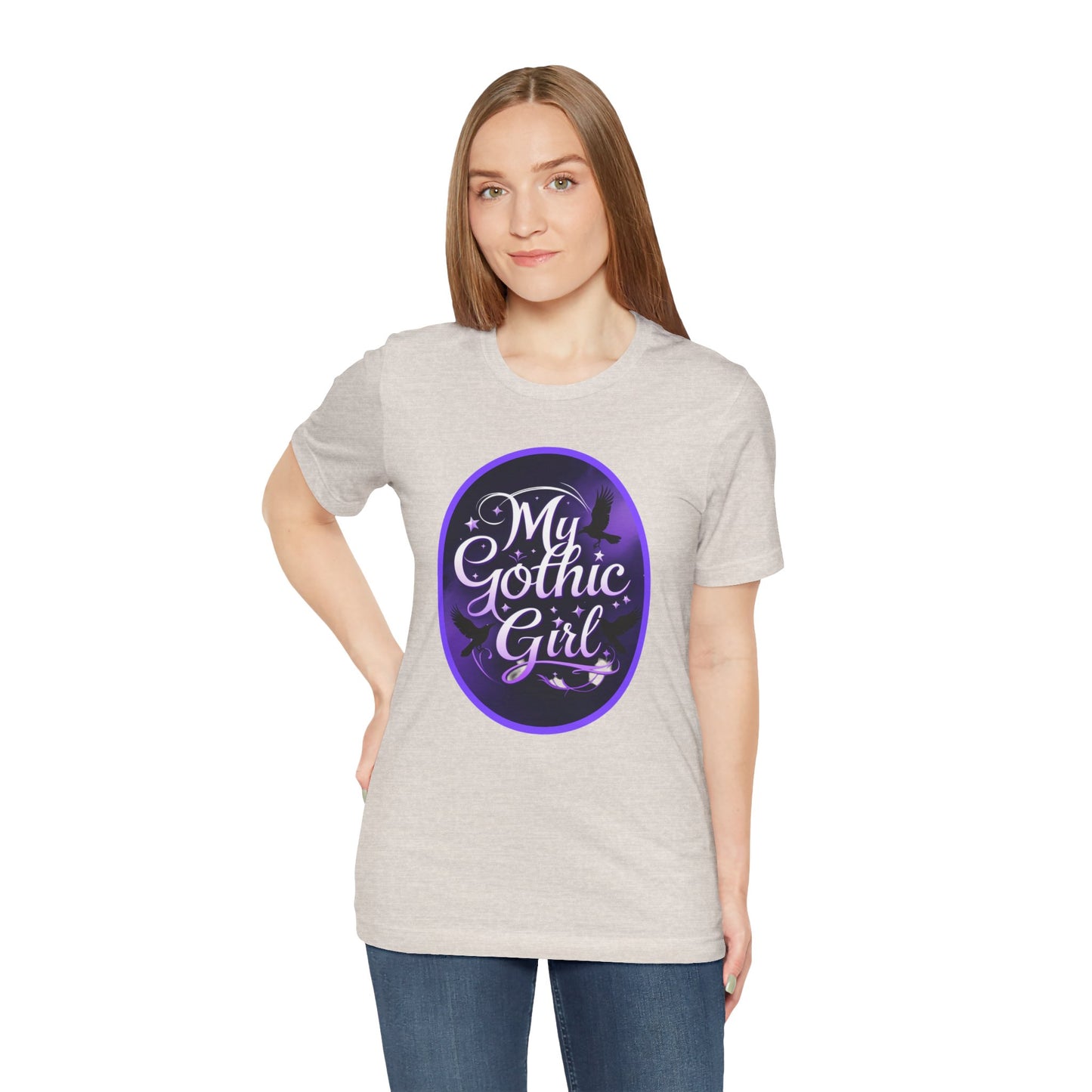 My Gothic Girl Poetic Goth Graphic Tee – Dark Alt Aesthetic Streetwear Fashion