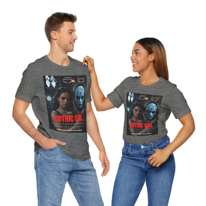 My Gothic Girl T-Shirt "Movie Poster" – Whimsy Goth Streetwear, Dark Poetry Fashion, Alt Aesthetic Apparel