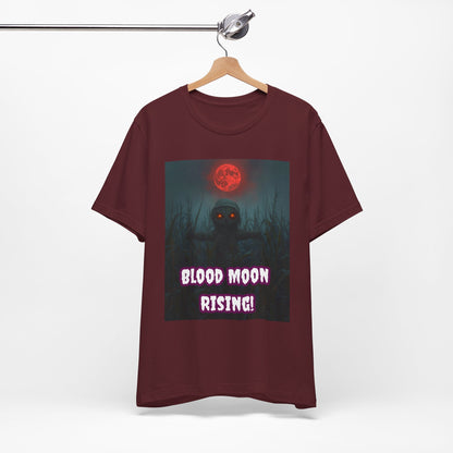 My Gothic Girl "Blood Moon Rising" Graphic T-Shirt Unisex Gothic Dark Fashion Casual Wear