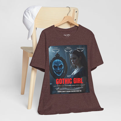 My Gothic Girl "Movie Poster" Graphic Tee – Gothic Streetwear, Whimsy Goth, Dark Poetry Alt Fashion