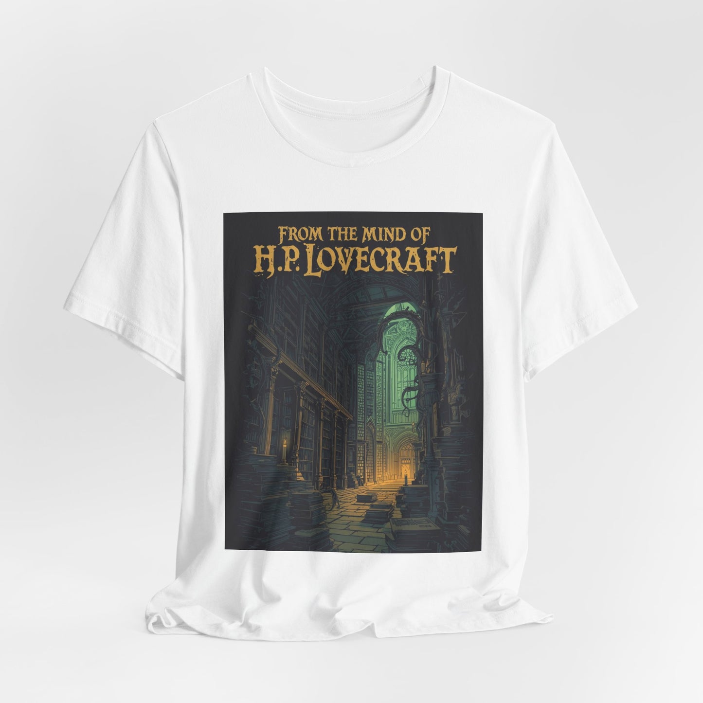 "From The Mind Of H.P. Lovecraft" Gothic Literary Library T-Shirt