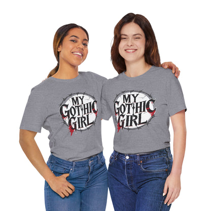 My Gothic Girl Graphic Poetic Goth Graphic Tee – My Gothic Girl