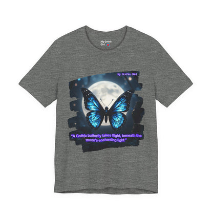 My Gothic Girl Graphic Tee – Whimsy Goth Streetwear, Dark Poetry Fashion, Alt Aesthetic Apparel